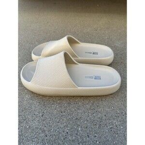 32 Degrees Cool Cushion Slide Womens Beige Open Toe Rubber Sandals - M (7.5-8.5)
